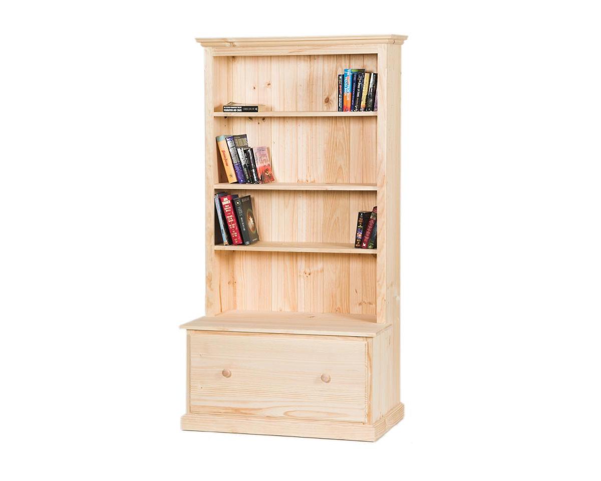 Combination Bookcase with Drawer